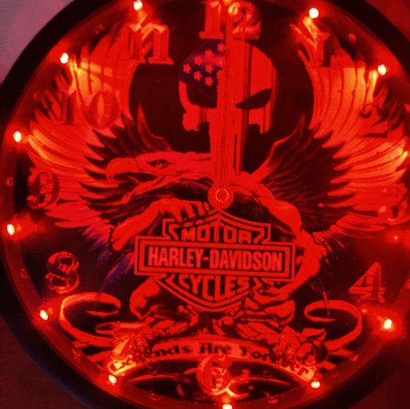 COPY - Harley Davidson clock - Picture 6 of 14